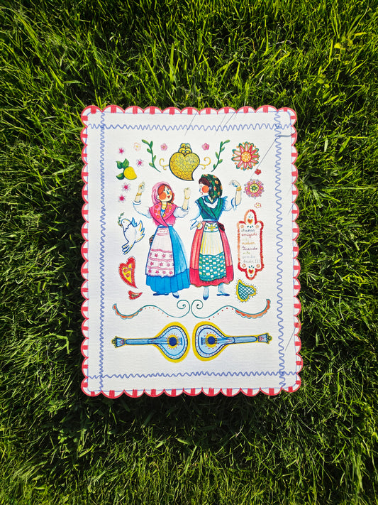 Illustration 🌿 Saia Rodada