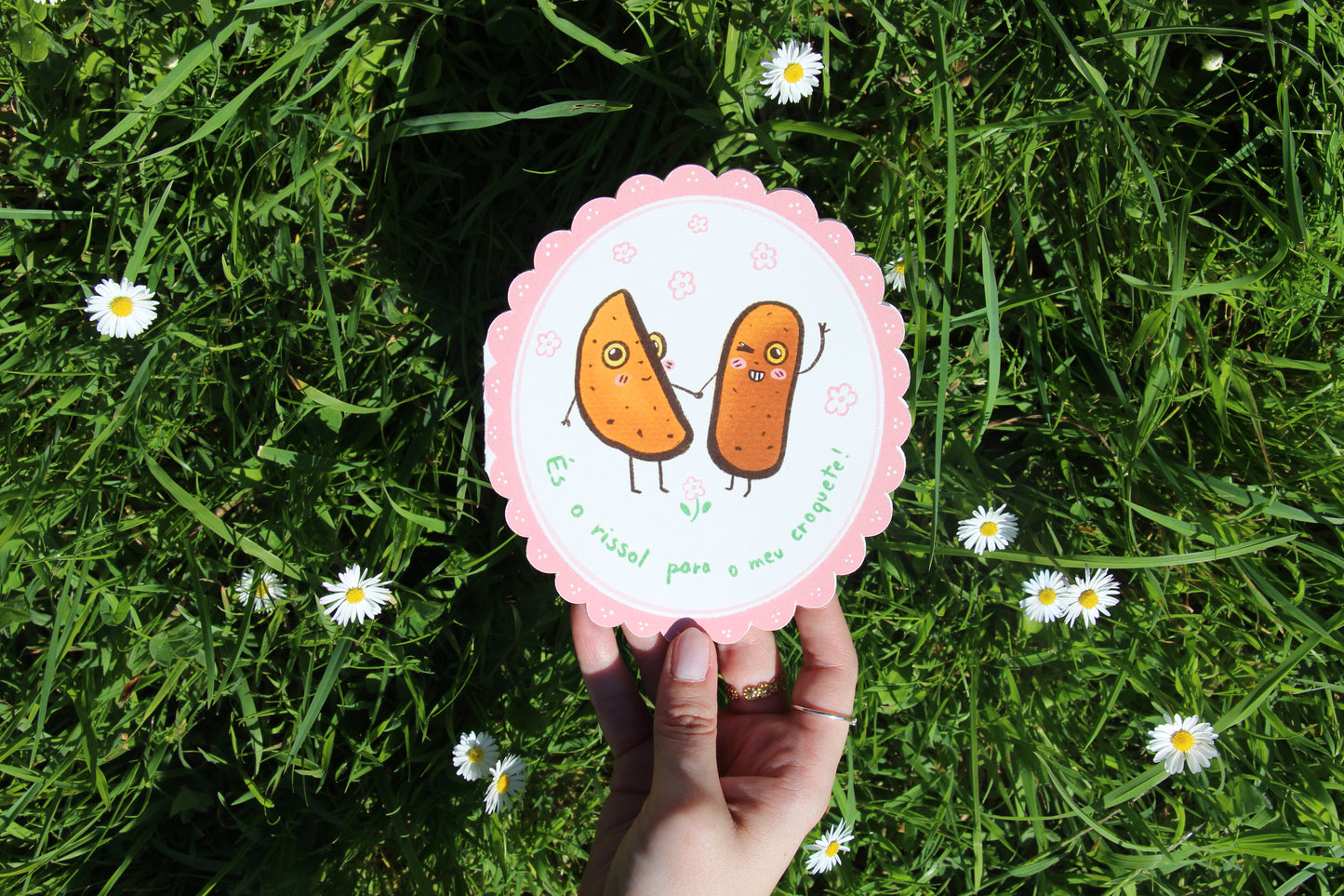 Postcard 🥐 Rissol & Croquete