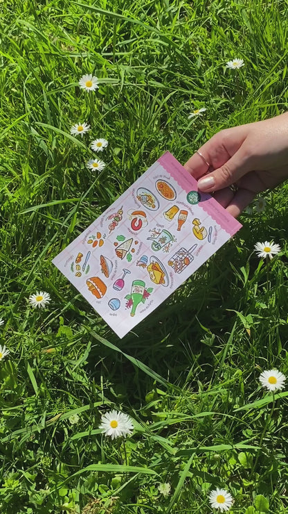 Sticker Sheet 🥐 Jantar